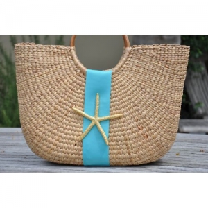 Coastal Half Moon Basket: medium
