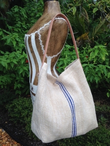 Blue Vintage Bucket