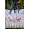 navy stripe pillow ticking baby cole large