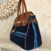 shibori, birkin, purse, leather, 